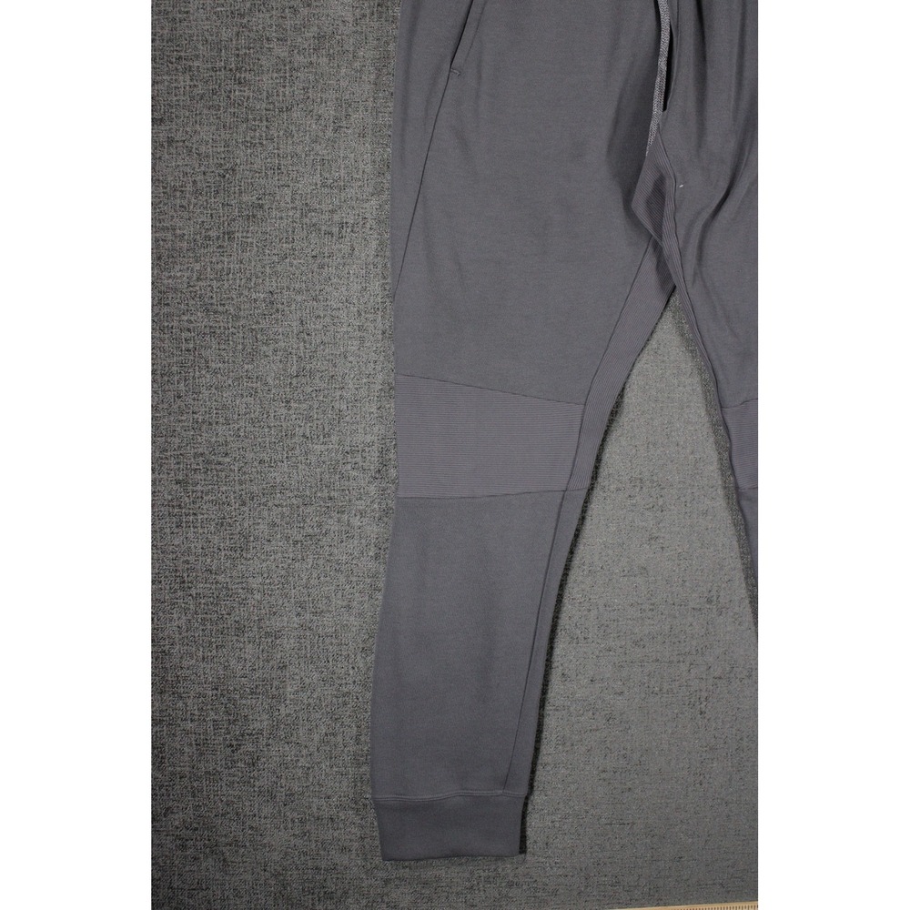 Nike Dri-FIT Mens Training Pants Gray Swoosh Logo Athletic Joggers Large - Picture 5 of 16